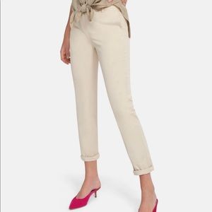 Theory Women’s khaki cuffed chinos size 4